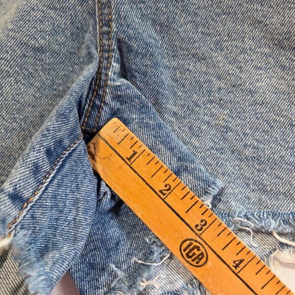 EUC LIKE NEW COTTON ON DENIM SHORTALL / SHORT OVERALL SIZE US 2 / XXS - Picture 16 of 16